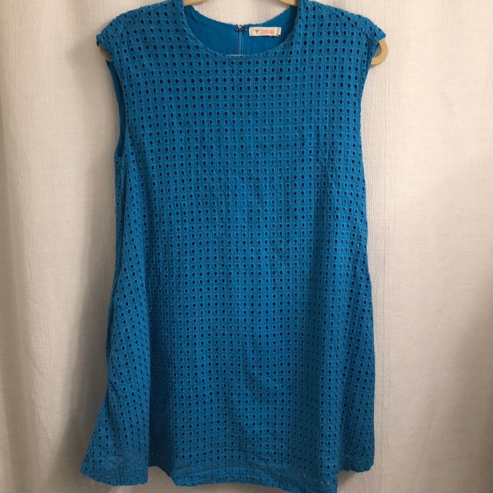 Izzy and Lola eyelet dress